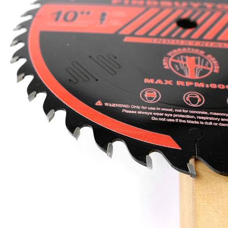 Findbuytool 10-Inch 40-Tooth Saw Blade for Table Saw, Miter Saw