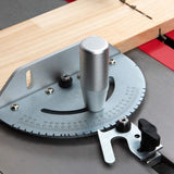 Medidor de mitra de precisión para sierra de mesa, mesa del enrutador