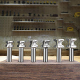 Router Bits for Festool Dominos, 6Pcs