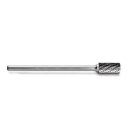 Carbide Burr SA-5L6 Cylinderical Plan End OMNI Range Head D 1/2 x 1L ,1/4 Shank, 6 Inch Full Length-2