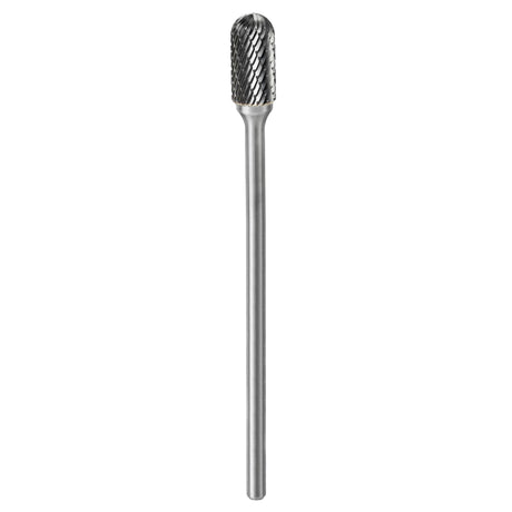 Carbide Burr SC-5L6 Cylinderical Ball Nose OMNI Range Head D 1/2 x 1L ,1/4 Shank, 6 Inch Full Length-1