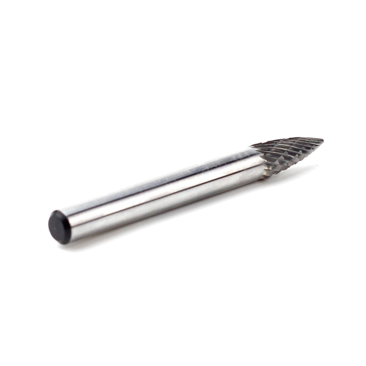 Carbide Burr SG-1 Point Tree Shape OMNI Range Head D 1/4 x 5/8L ,1/4 Shank, 2 Inch Full Length-3