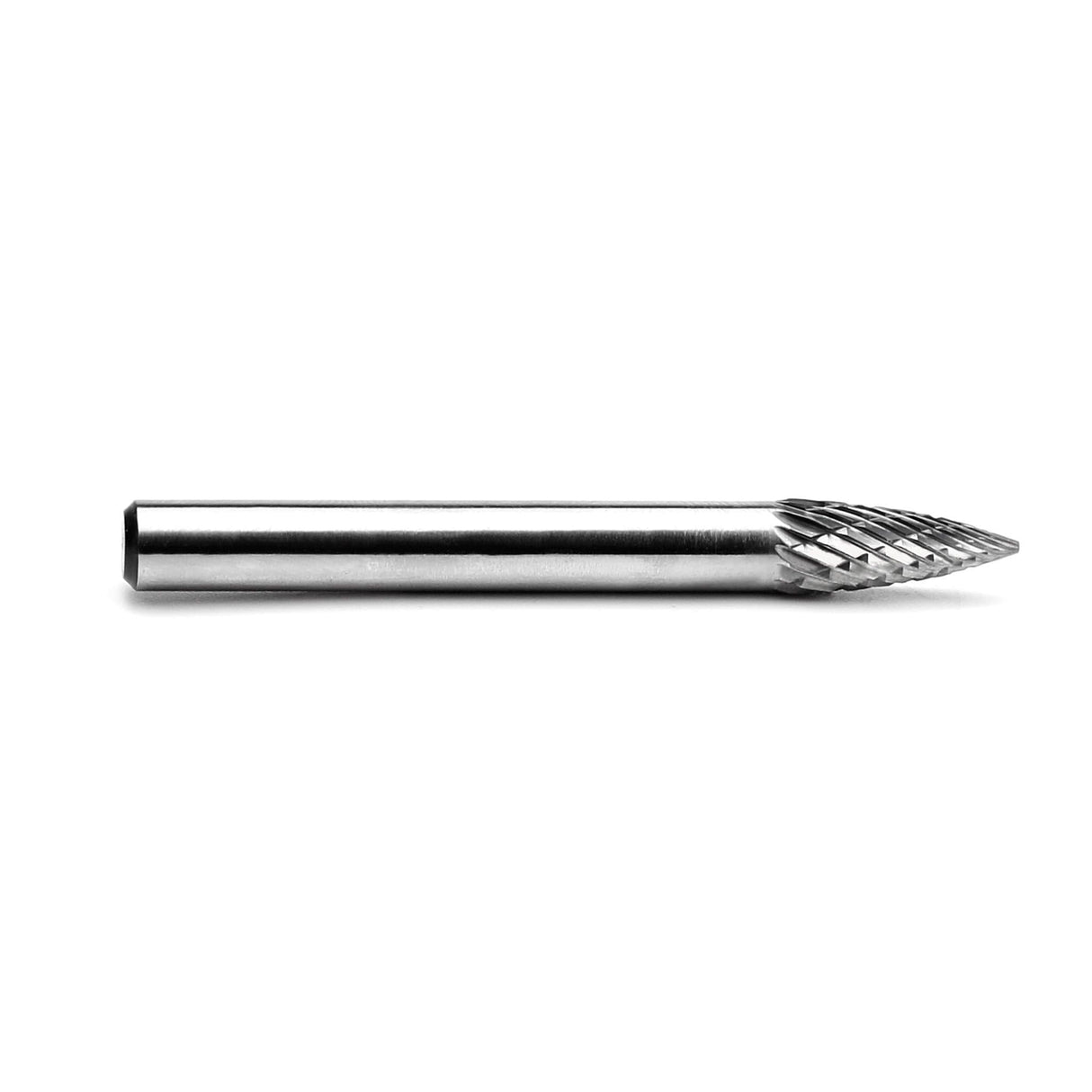 Carbide Burr SG-1 Point Tree Shape OMNI Range Head D 1/4 x 5/8L ,1/4 Shank, 2 Inch Full Length-2