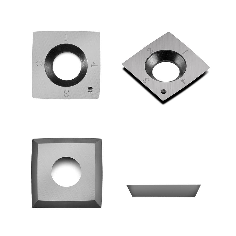 Indexable Carbide Insert Knife 15x15x2.5mm-30°-R150-4R0.5，4-Edge-5