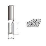 Straight Router Bit-1/4"to 2" Dia. x 20 to 30mm Height, 1/4" & 1/2" Shank-2