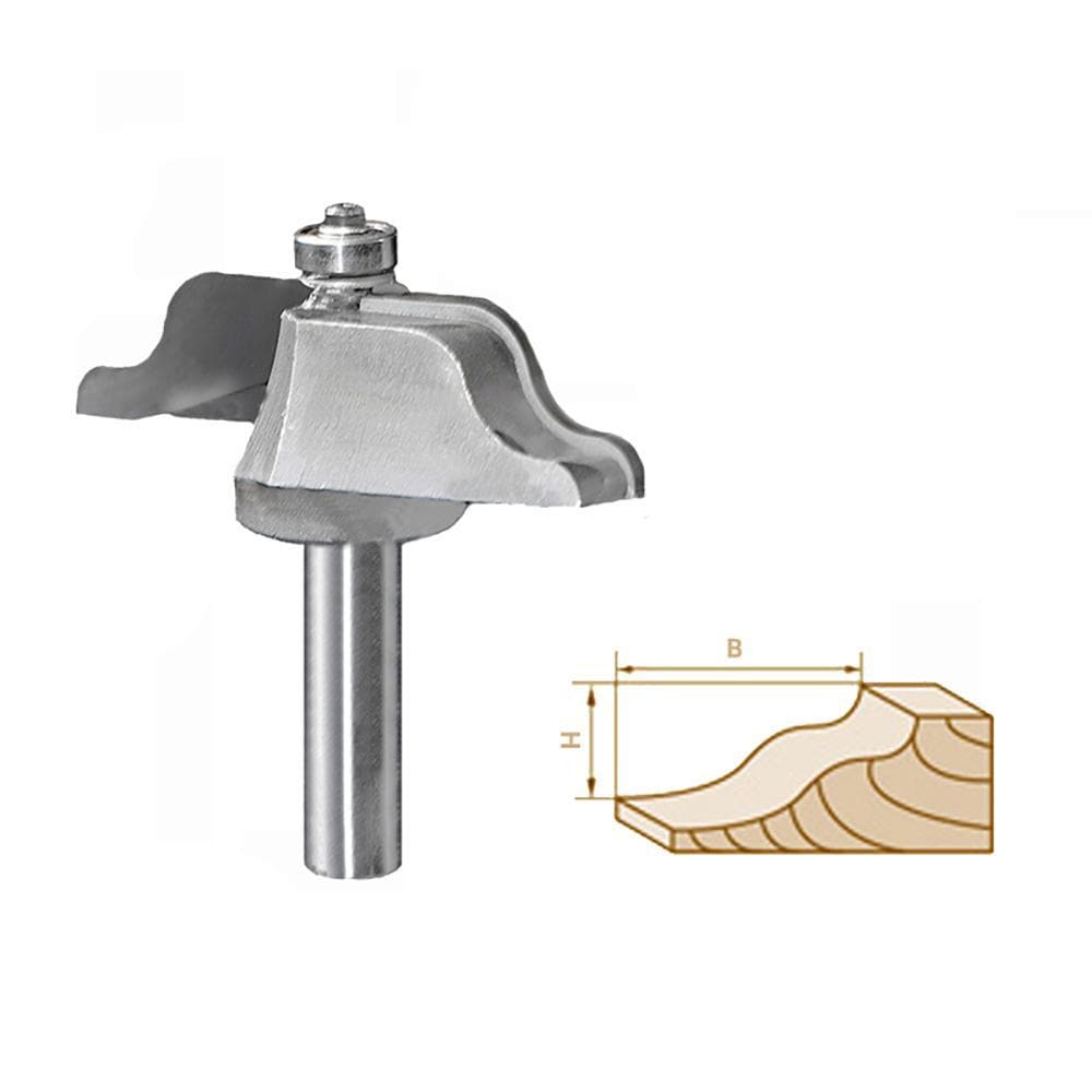 Wavy Raised Panel Router bit