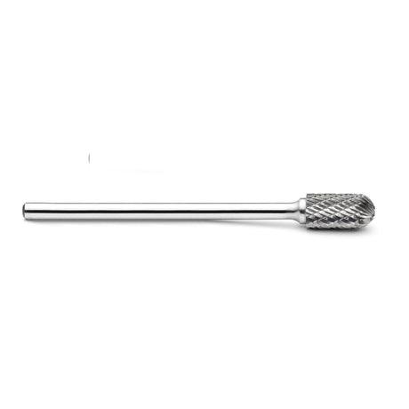 Carbide Burr SC-5L6 Cylinderical Ball Nose OMNI Range Head D 1/2 x 1L ,1/4 Shank, 6 Inch Full Length-2